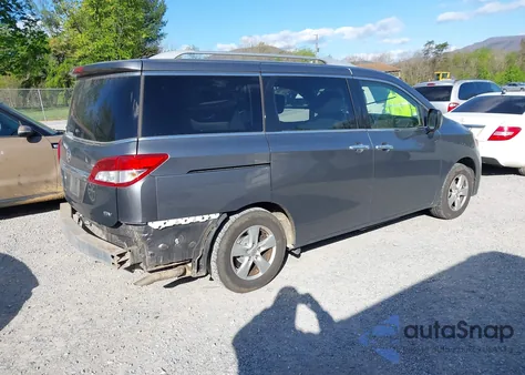 2017 Nissan Quest Sv from USA, damaged, VIN JN8AE2KP1H9167796